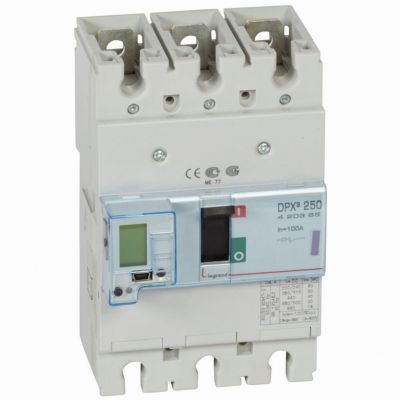Wyłącznik DPX3250 El 3P 100A 50Ka 420365 LEGRAND (420365)